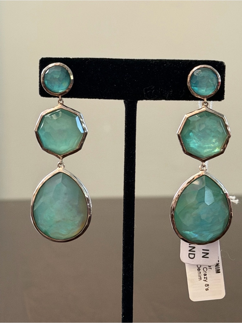 IPPOLITA Wonderland Sterling Silver, Crystal & Mother of Pearl Drop Earrings